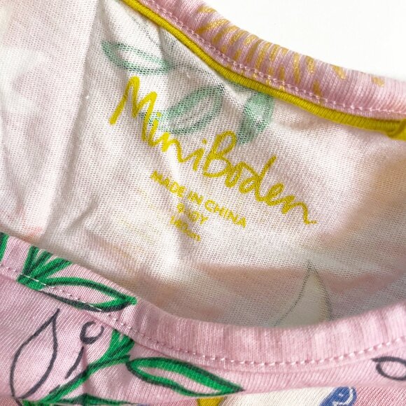 Mini Boden Pink Greek Toile Dress, Size 9/10 - Picture 4 of 5